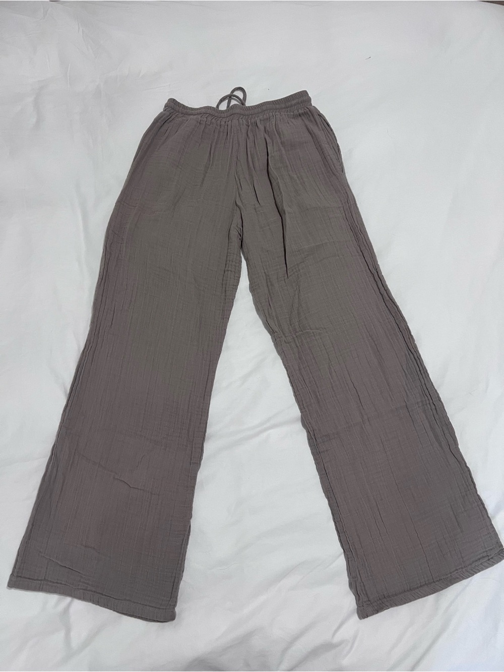 Linen pant - Tan - Picture 2 of 6